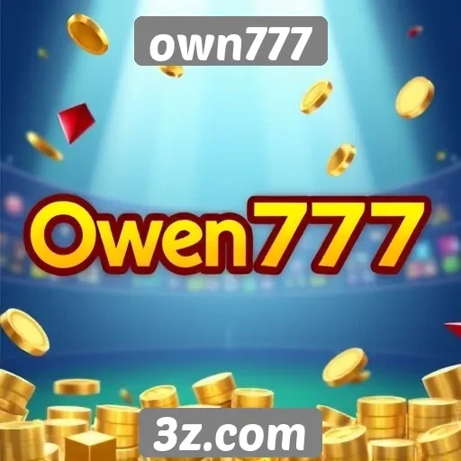 Características principais do site own777