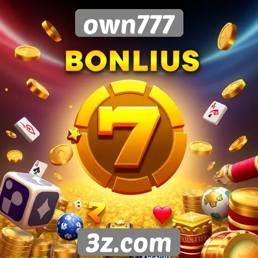 Promos e bônus atraentes no own777