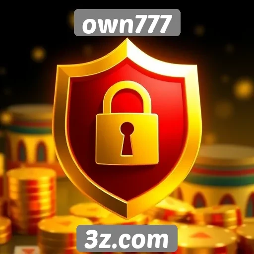 Recursos de segurança no site own777