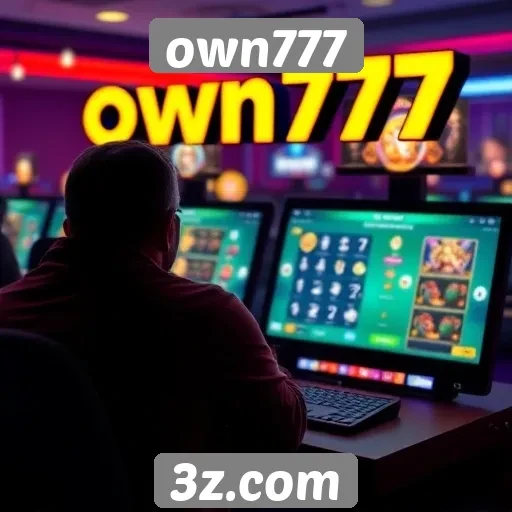 Experiência do usuário na plataforma own777